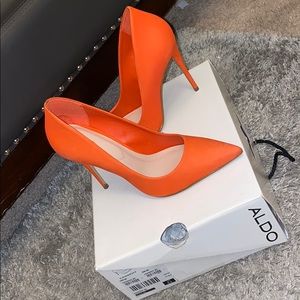 Orange heels